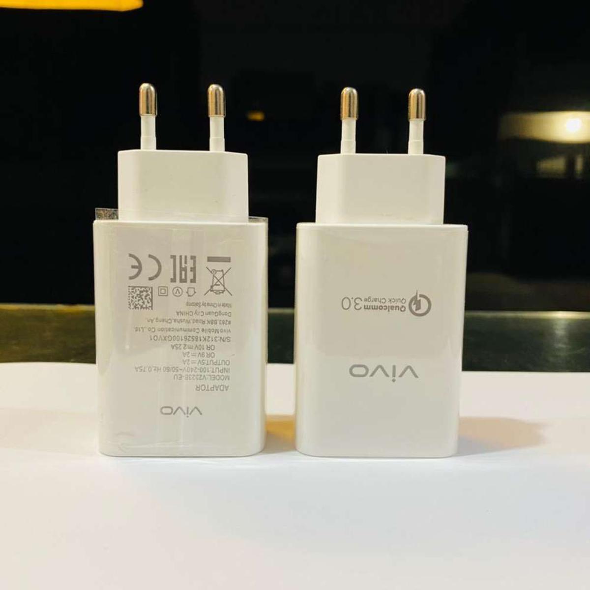 Vivo Orignal Qc3.0 Fast Charger 18W Adapter